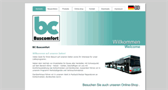 Desktop Screenshot of bc-buscomfort.de